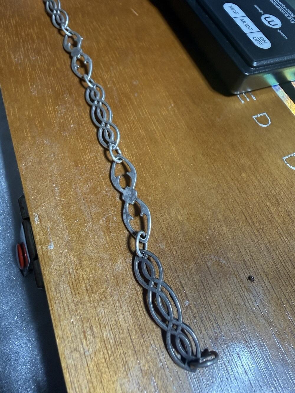 Vintage James Craig Celtic Bracelet 6.5” 925 Sterling Silver